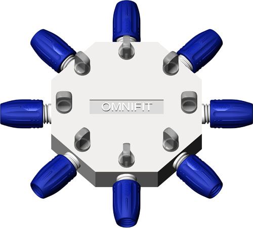 DIBA OMNIFIT VALVE, 8-WAY