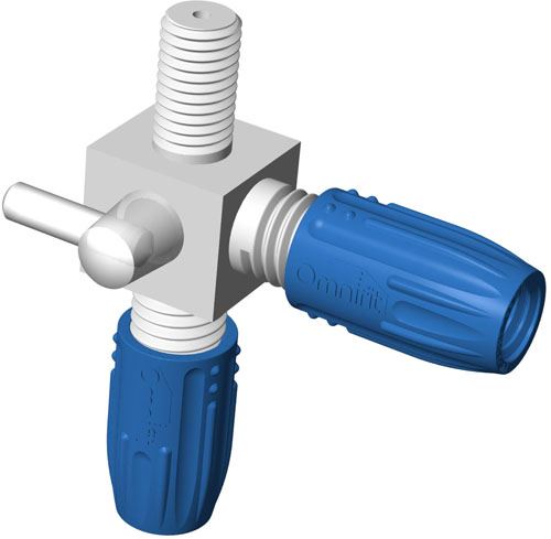 DIBA OMNIFIT VALVE, COLUMN BLEED