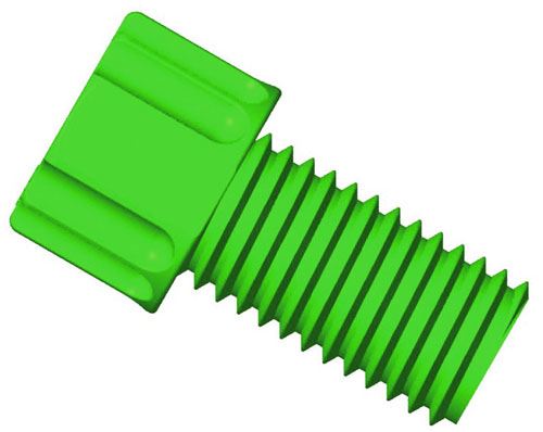 DIBA OMNIFIT GRIPPER FTG, 1/4-28, 1/16