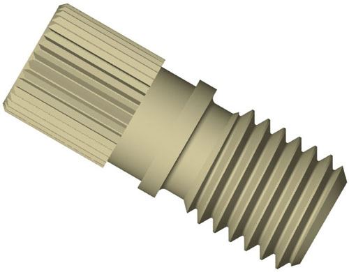 DIBA OMNIFIT GRIPPER FTG, 1/4-28, 1/8