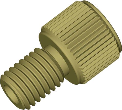 DIBA OMNIFIT GRIPPER FTG, 1/4-28, 1/8