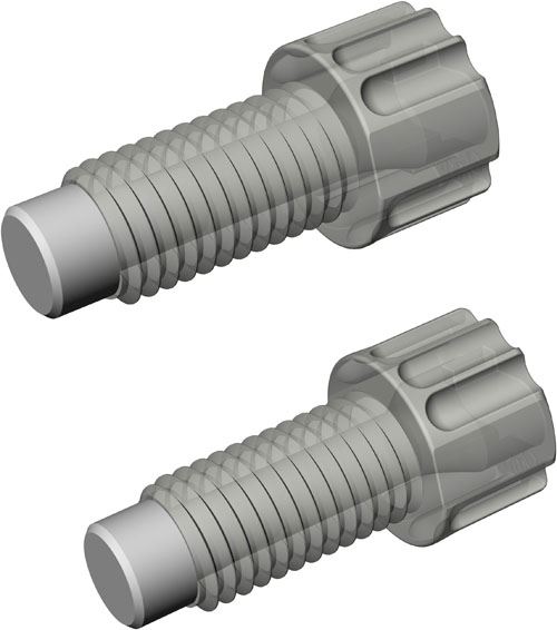 DIBA OMNIFIT PLUG, 1/4-28