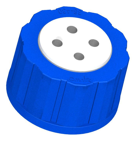 DIBA OMNIFIT T-SERIES CAP, 38-430, 4 PORTS