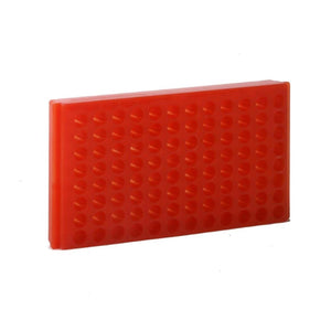 95 Well Microcentrifuge Tube Rack Orange PK of 5