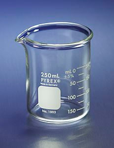 PYREX Heavy Duty Griffin 1L Beaker, Double Scale,