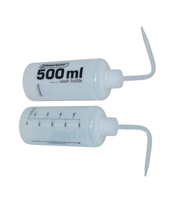BOTTLE,PE,WASH,NM,VOLUME LABELED,500ML,QTY(12)