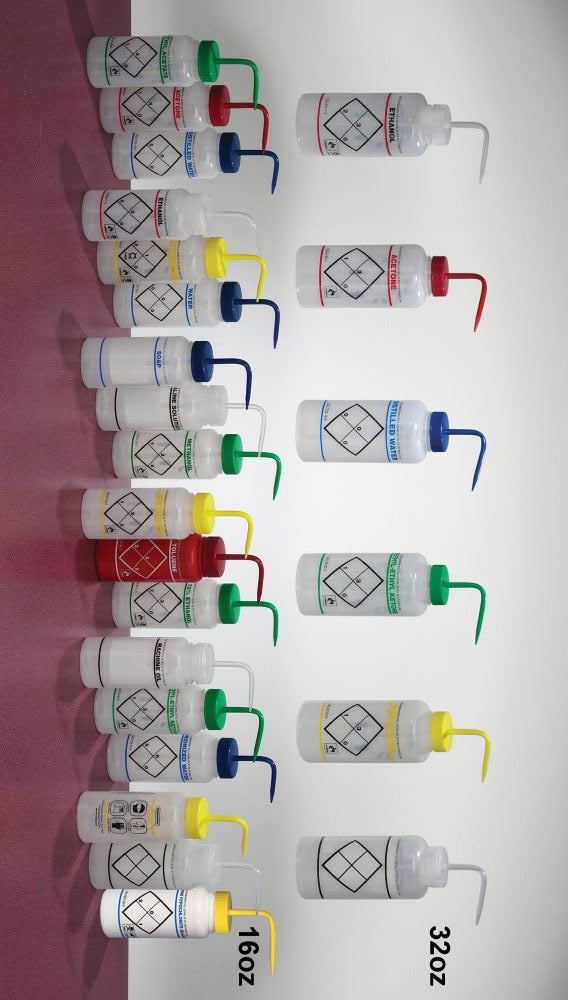 BOTTLE,PE,WASH,WM,SAFETY LABELED,1000ML,QTY(6)