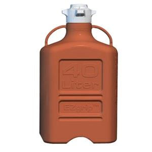 Carboy, 40L, Amber HDPE, 120mm Cap, w Spigot Each