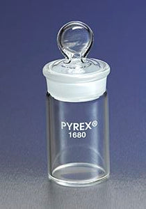 PYREX 7mL Tall Weighing Bottle with Short Length 1