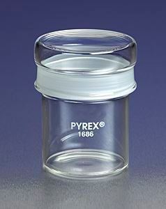 PYREX 12mL Standard Weighing Bottle with Short Len