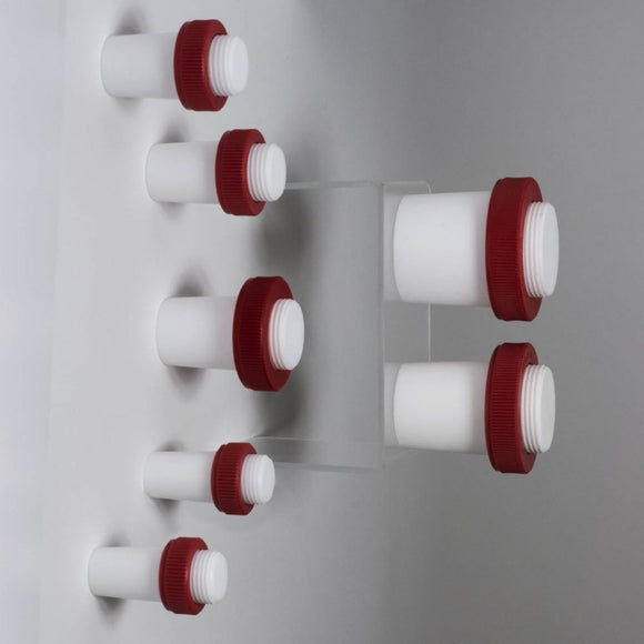 SAFE-LAB,STOPPER,TEFLON TFE,HOLLOW,QTY(2)