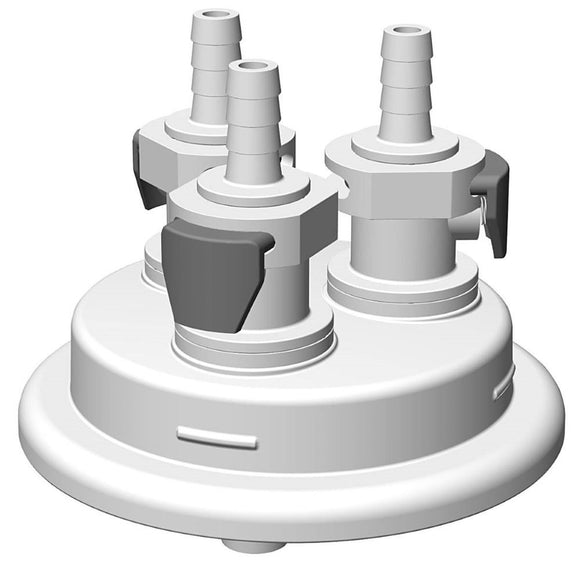 Adapter, 83B, 3x 1/4