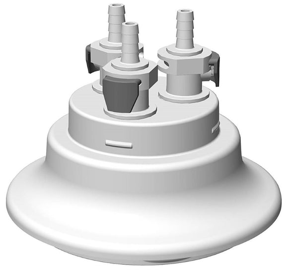 Adapter, 120mm, 3x 1/4