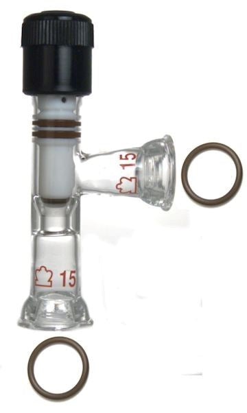 ADAPTER CONNECTING VALVE90° Vacuum Connectors with