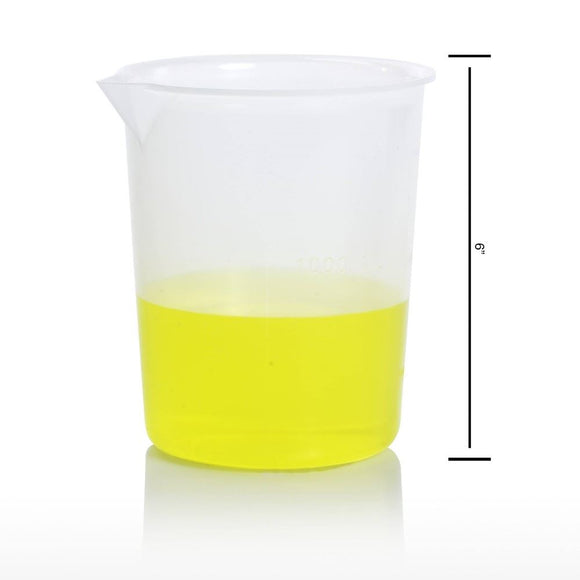 BEAKER,PP,1000ML,GRADUATED,3/PKG,12/CASE
