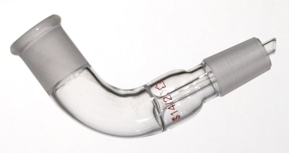 ADAPTER BENT BANTAM WARE105° Distillation Bent wit