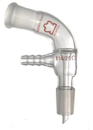 ADAPTER VACUUM KEM KIT105° Distillation Bent with