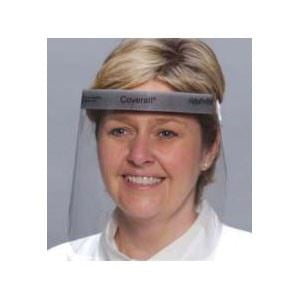 Coverall Full Face Shield, Clear, 7 Mil w/Velcro H