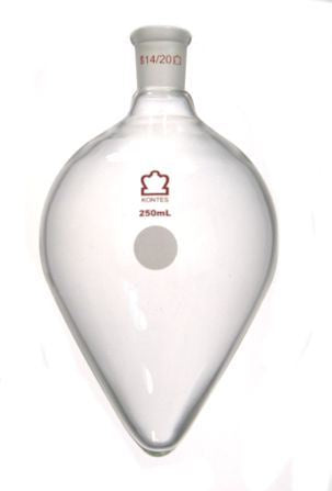 FLASK PEAR 24/40 500MLPear Shaped Boiling Flasks C