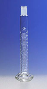 PYREX 50mL Single Metric Scale Cylinders, 24/40 St