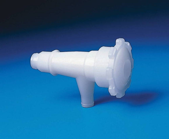 FAUCET,PE/TEFLON,1/2