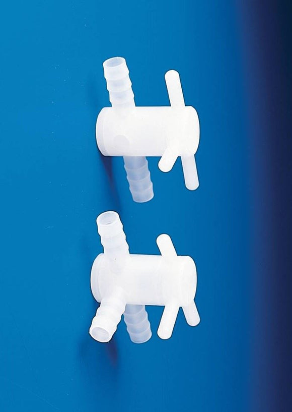 STOPCOCK,PVDF,3 WAY,6MM ID
