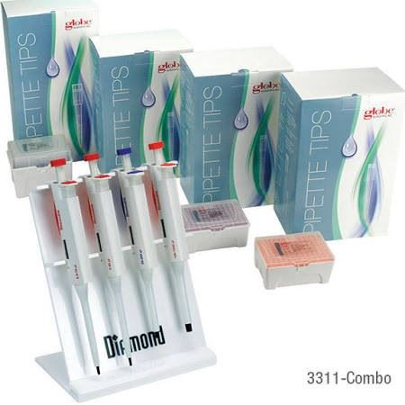 Diamond PRO adjustable pipette kit 0.5-10uL, 2-20u