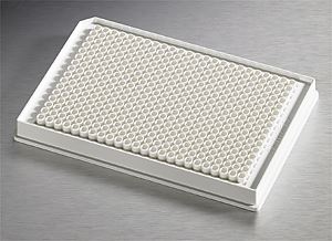 3824 Low Volume 384 Well White Flat Bottom Polystyrene