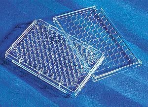 3894 Costar  96 Well Clear V-Bottom Tissue Culture-Trea