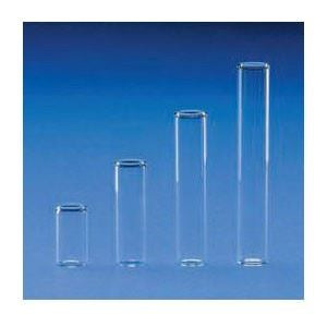 2.5mL Glass Flat Bottom Vials, 9x75mm QTY (100)