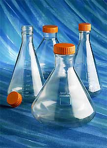 431252 3L Polycarbonate Erlenmeyer (Fernbach Design)  Fla