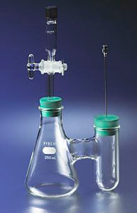 4443-250 PYREX 250mL Biometer Culture Flask System