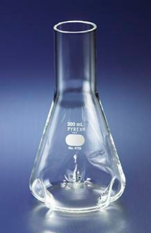 4446-1L PYREX 1L Delong Shaker Erlenmeyer Flask with Extra