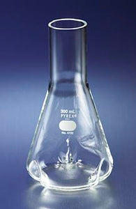 4446-250 PYREX 250mL Delong Shaker Erlenmeyer Flask with Ex