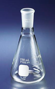 5000-125 PYREX 125mL Narrow Mouth Erlenmeyer Flask with 24/