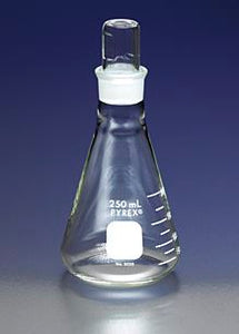 PYREX 125mL Narrow Mouth Erlenmeyer Flask with PYR