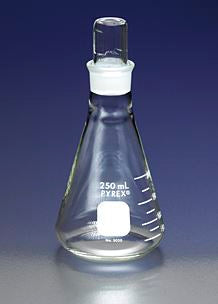 PYREX 125mL Narrow Mouth Erlenmeyer Flask with PYR