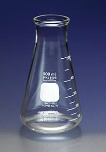 PYREX 250mL Wide Mouth Erlenmeyer Flasks with Heav