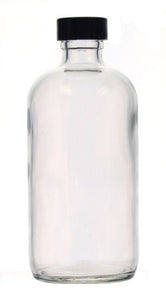 BOTTLE,BR,CLR,16OZ,PHEN,PEClear Glass Boston Round