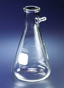 PYREX 1L Heavy Wall Filtering Flasks with Sidearm