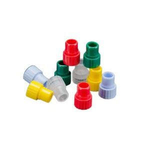 8mm Clear Polyethylene Snap Plug with Starburst 10