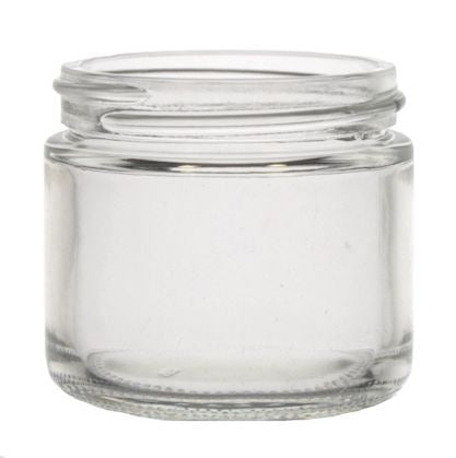 JAR,SS,CLR,16OZ,CTNClear Glass Straight-Sided Jars