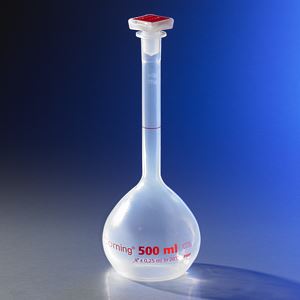 100mL Class A Reusable Plastic Volumetric Flask, P