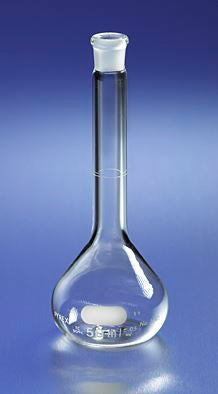 PYREX 10mL Class A Volumetric Flask with Polyethyl