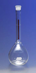 PYREX 200mL Class A Lifetime Red Volumetric Flask