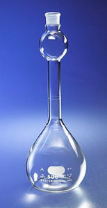 PYREX 100mL Class A Mixing Volumetric Flask with G