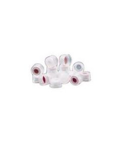 8mm Precision Fit Clear Snap Cap, PTFE/Silicone/PT