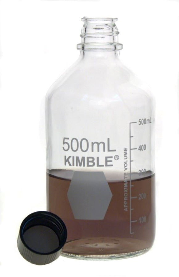 BOTTLE,MEDIA,PTFE-LIND CAPStorage/Media Bottles wi