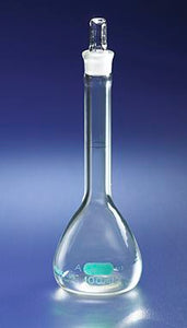 PYREXPLUS Coated 100mL Class A Volumetric Flask wi