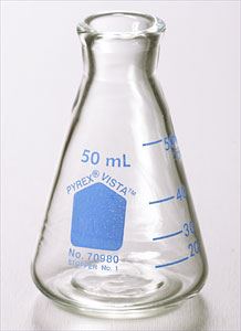 PYREX VISTA 250mL Narrow Mouth Erlenmeyer Flasks w